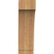 Ekena Millwork 6"W x 12"D x 20"H Imperial Rough Sawn Knee Brace, Western Red Cedar BRC06X12X20IMP00RWR - alternate 4